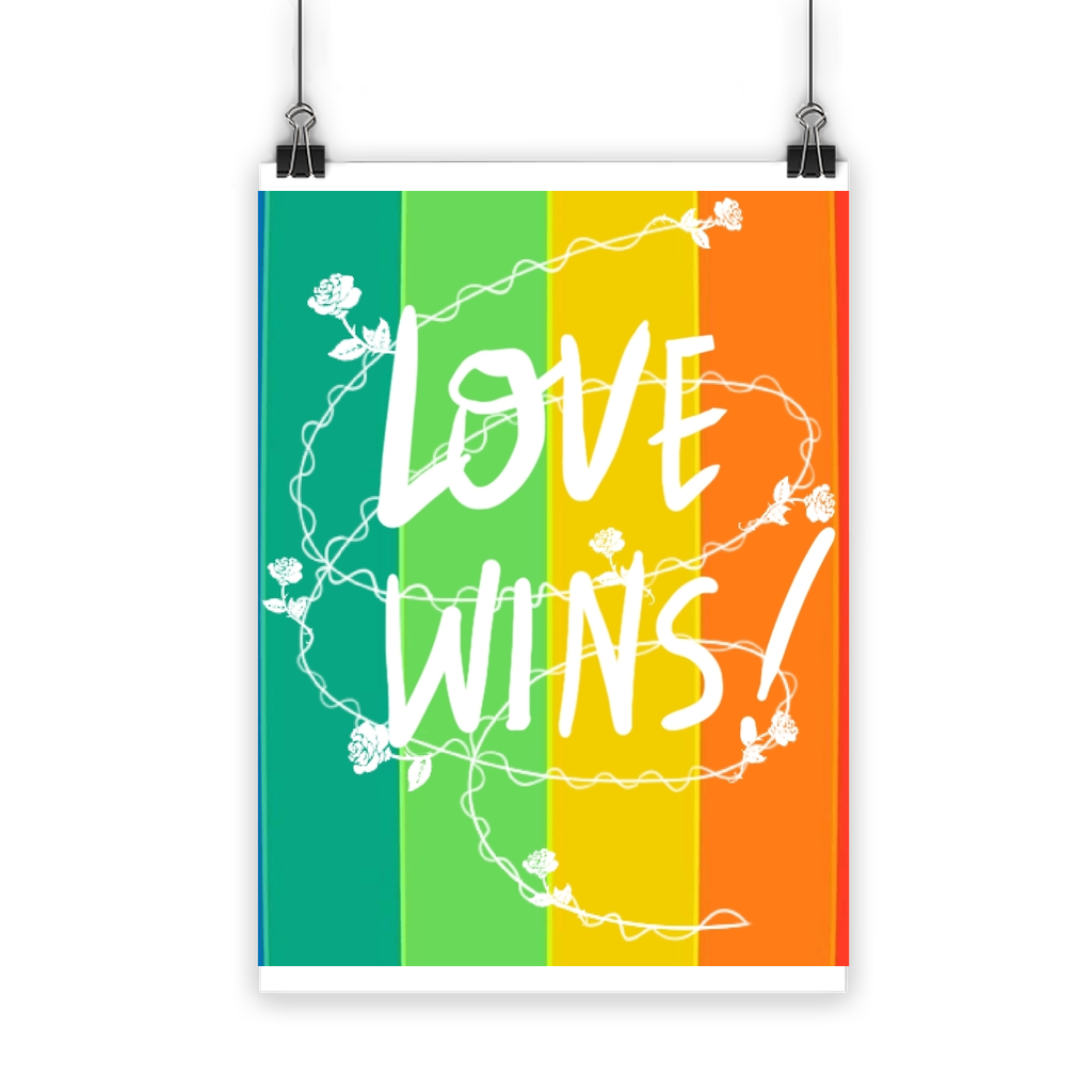 Love Wins Classic Poster - IAKAM