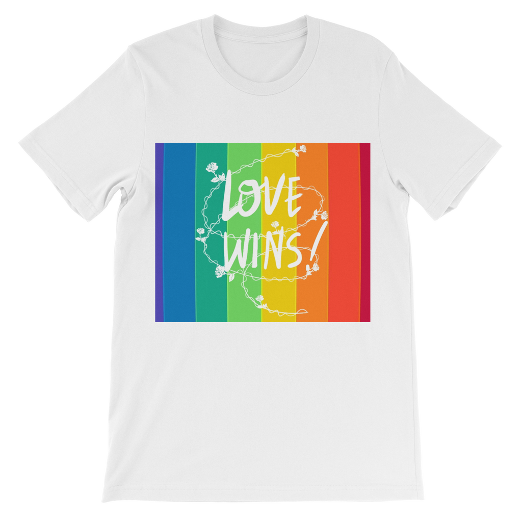 Love Wins Classic Kids T-Shirt - IAKAM