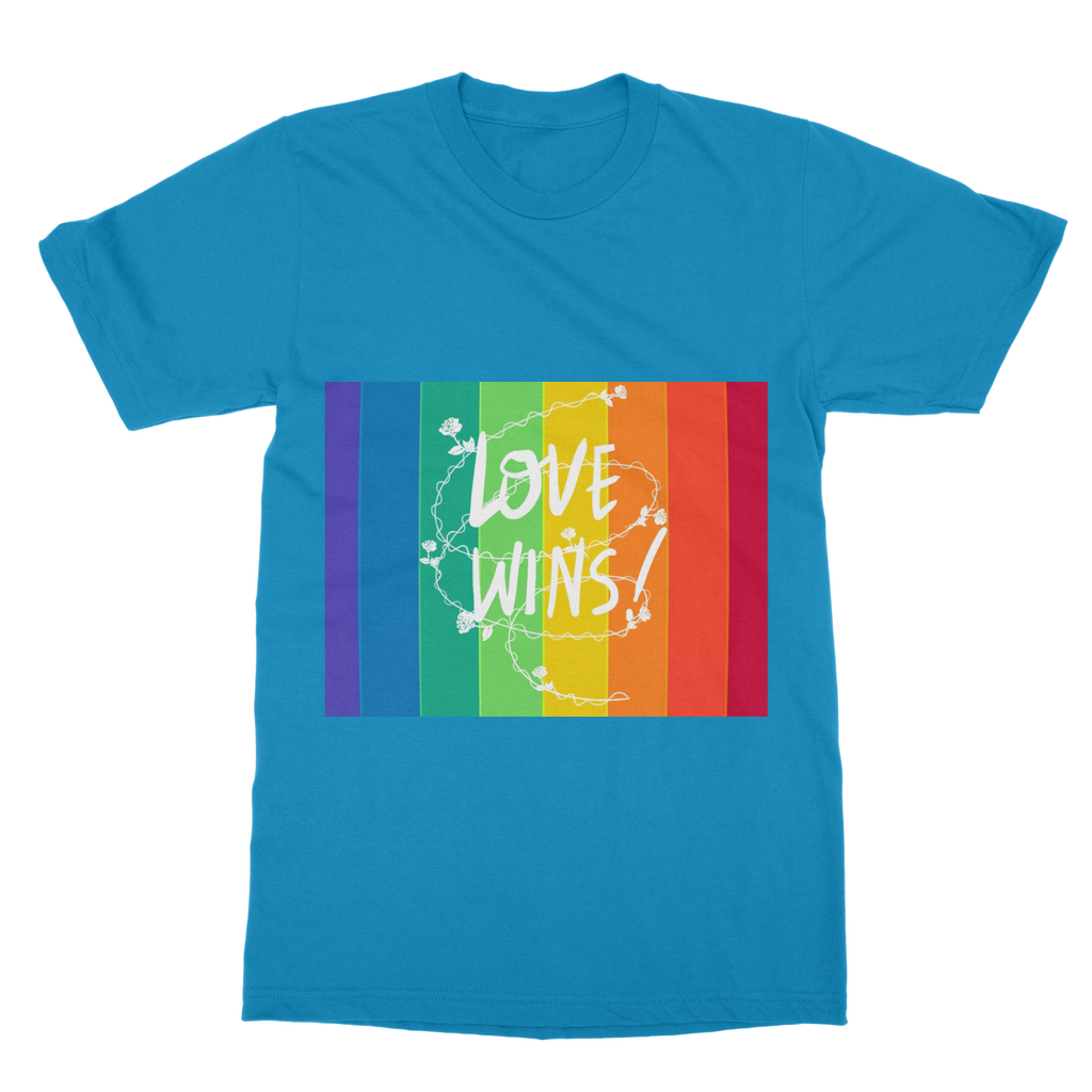 Love Wins T-Shirt Dress - IAKAM
