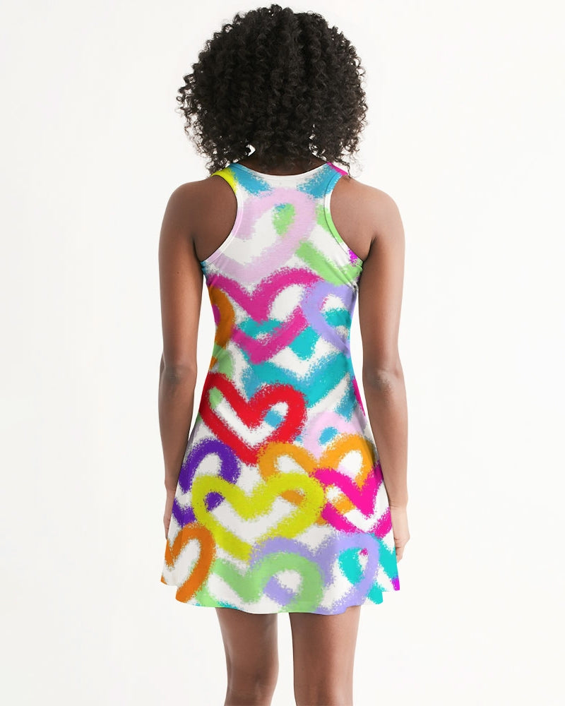 Heartful Women's Racerback Dress - IAKAM