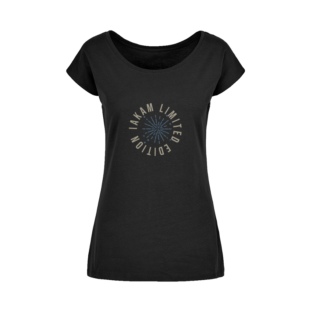 IAKAM Limited Edition Wide Neck Womens T-Shirt XS-5XL - IAKAM