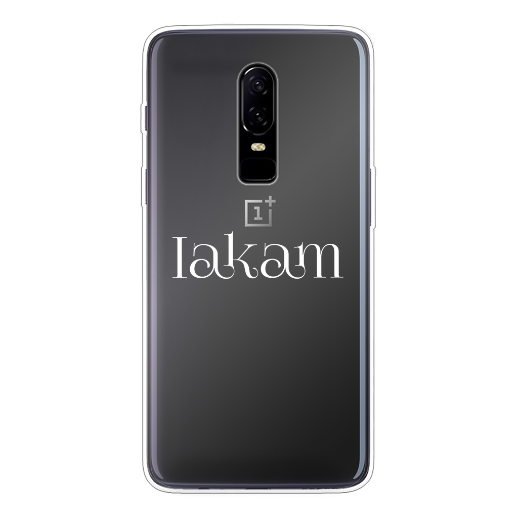 Iakam collec Back Printed Transparent Soft Phone Case - IAKAM