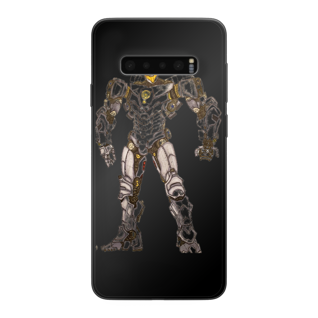 Rimitron Back Printed Black Soft Phone Case - IAKAM