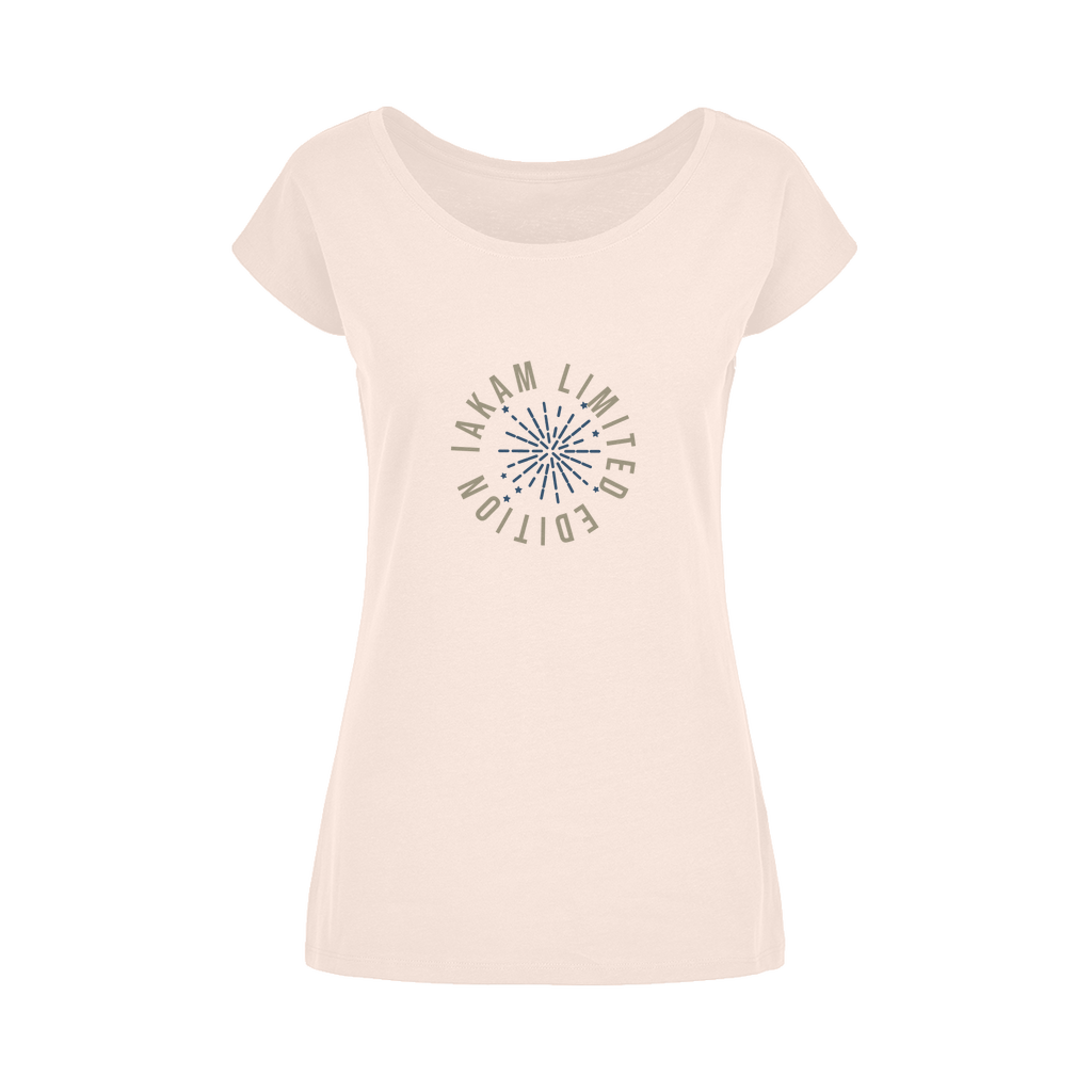 IAKAM Limited Edition Wide Neck Womens T-Shirt XS-5XL - IAKAM