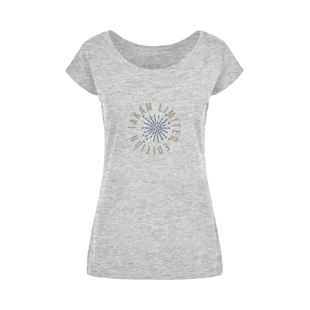 IAKAM Limited Edition Wide Neck Womens T-Shirt XS-5XL - IAKAM