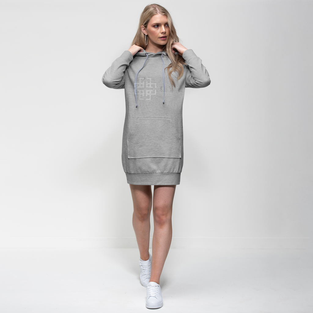 KAM S9 Hoodie  Please Hoodie Dress - IAKAM