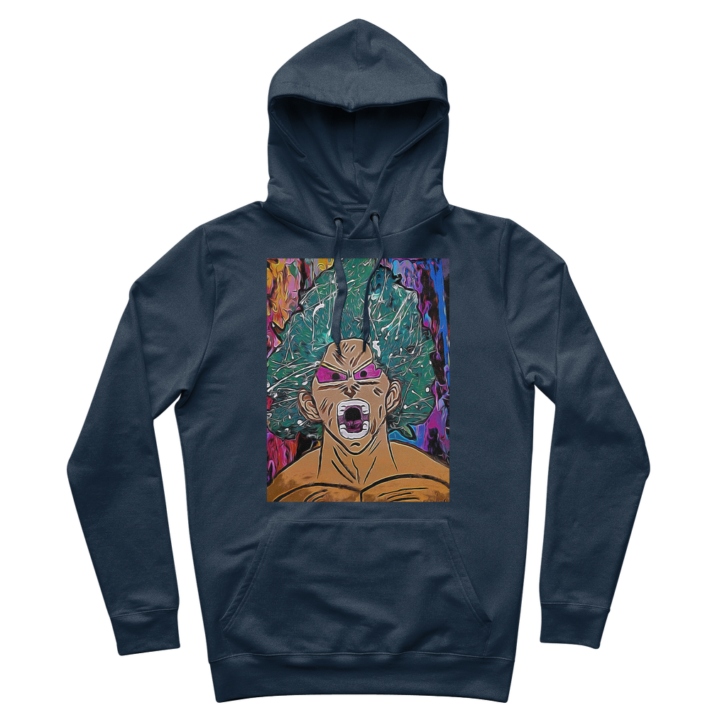 Green Saiyan Premium Adult Hoodie - IAKAM