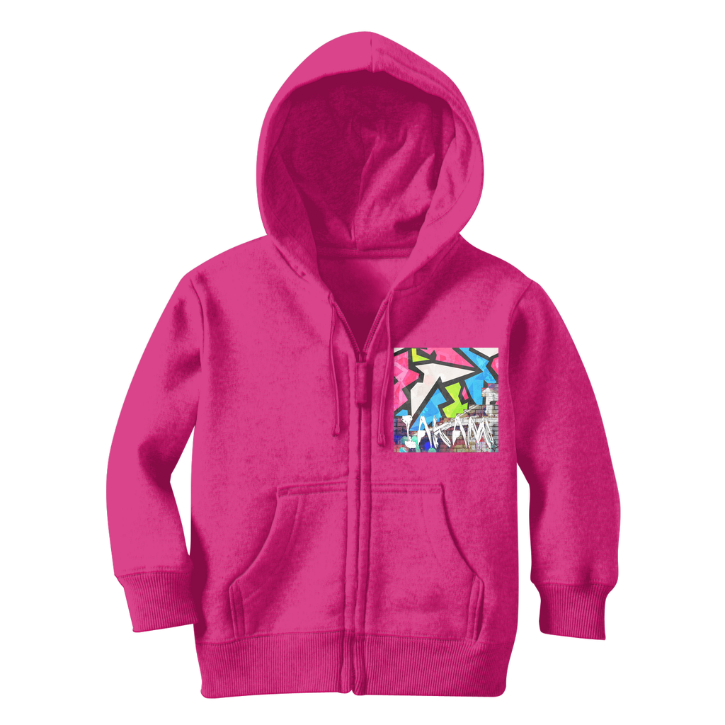 IAKAM ART Classic Kids Zip Hoodie - IAKAM