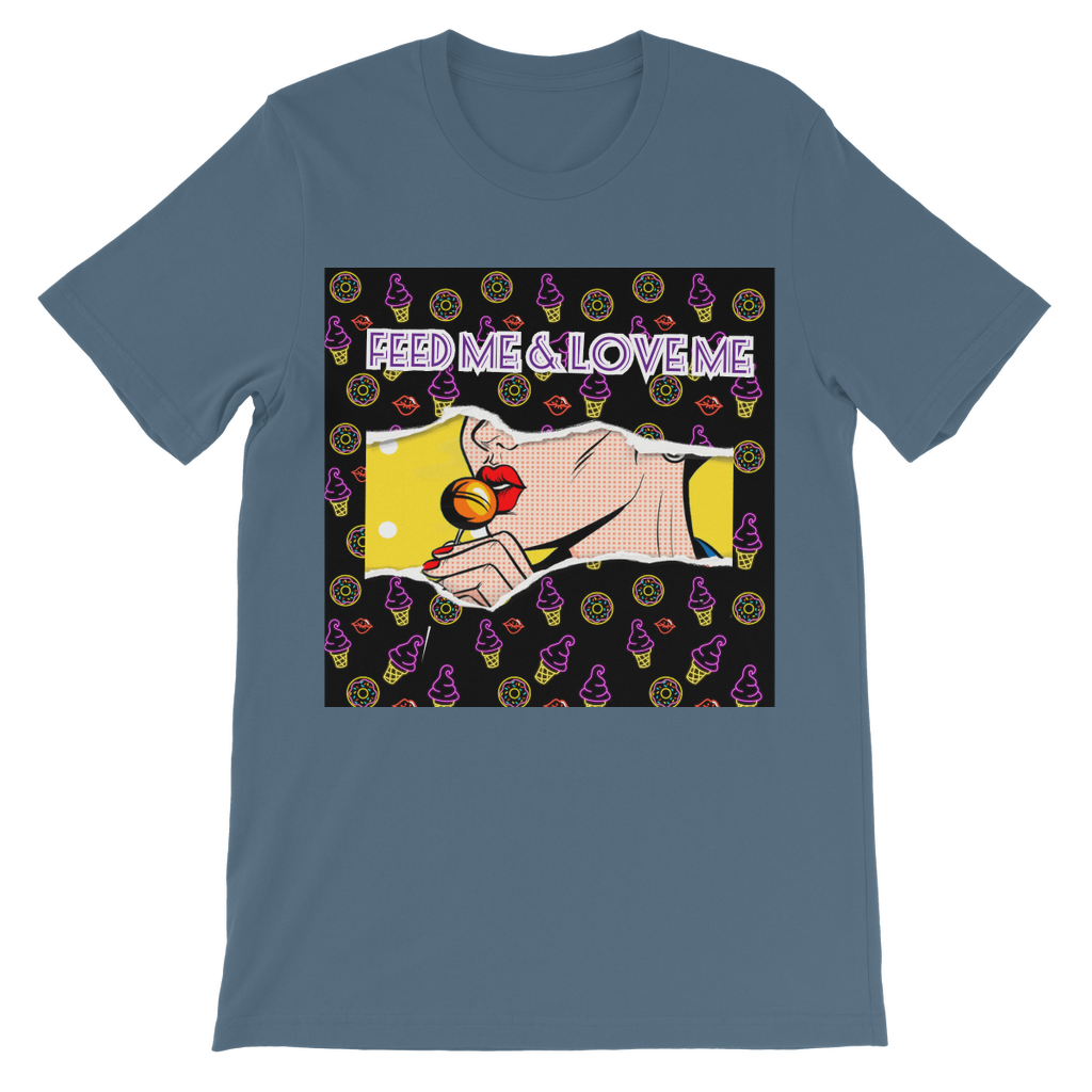 Feed Me Love Me Classic Kids T-Shirt - IAKAM