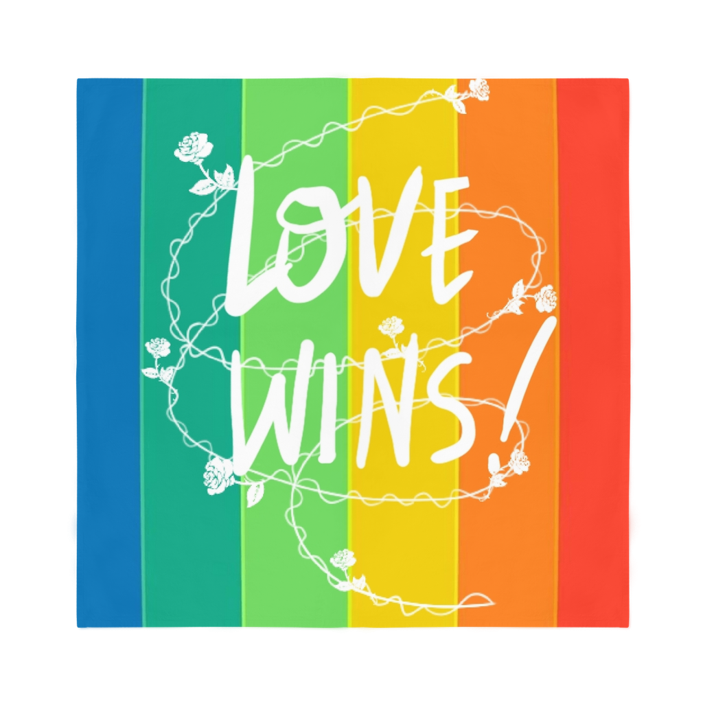 Love Wins Sublimation Bandana - IAKAM