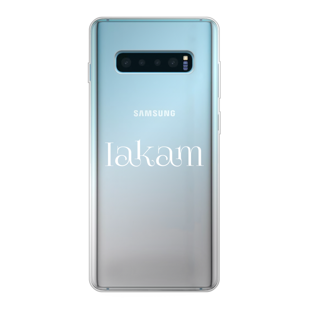 Iakam collec Back Printed Transparent Soft Phone Case - IAKAM