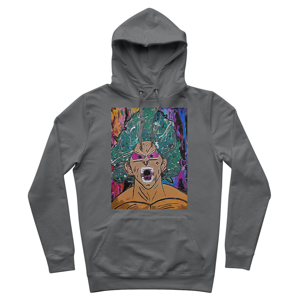 Green Saiyan Premium Adult Hoodie - IAKAM