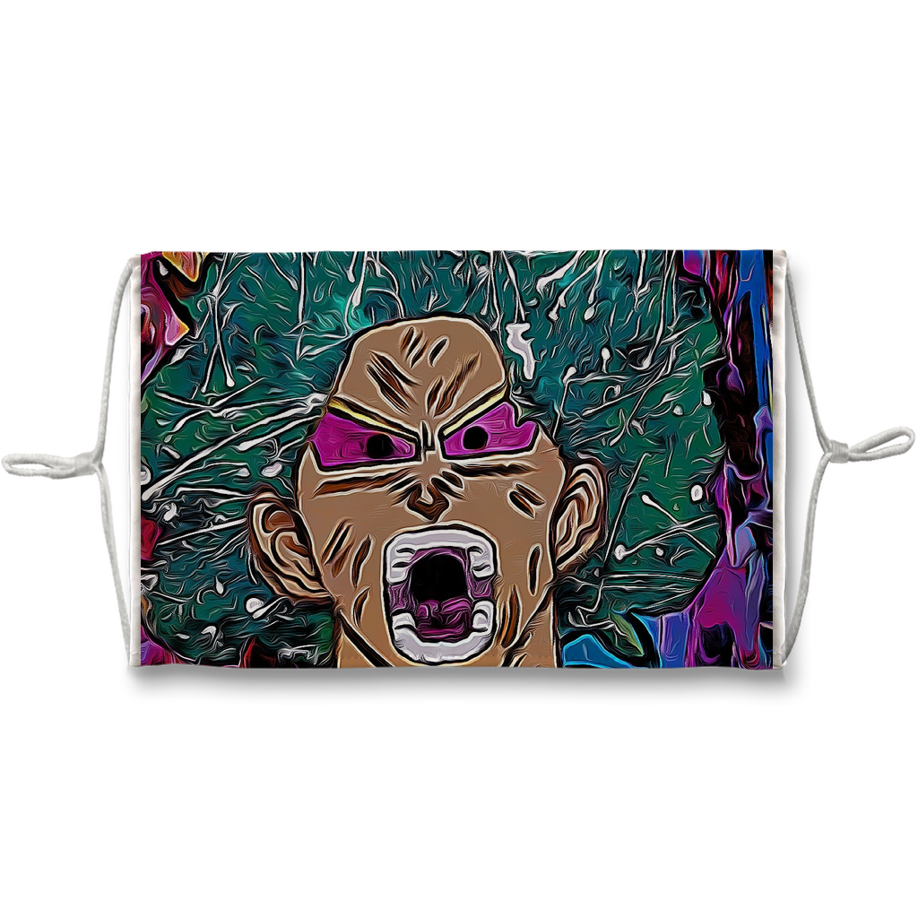 Green Saiyan Face Mask - IAKAM