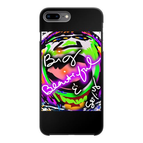 Bbs Back Printed Black Hard Phone Case - IAKAM