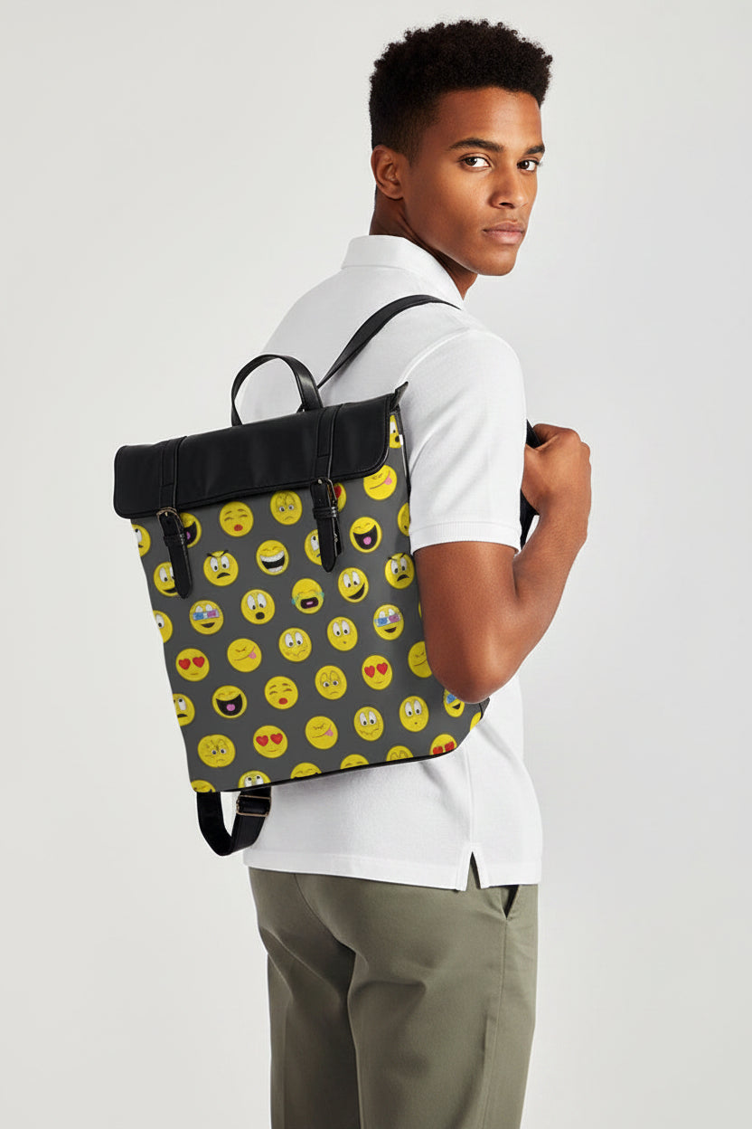 Emjoi Casual Flap Backpack - IAKAM