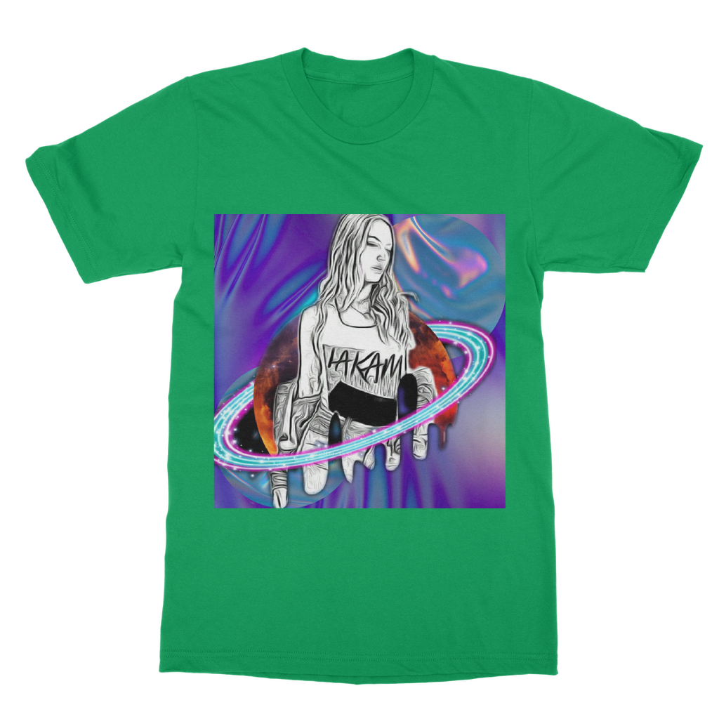 Outerspace3 T-Shirt Dress - IAKAM