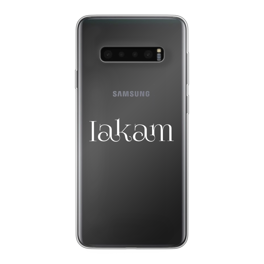 Iakam collec Back Printed Transparent Soft Phone Case - IAKAM