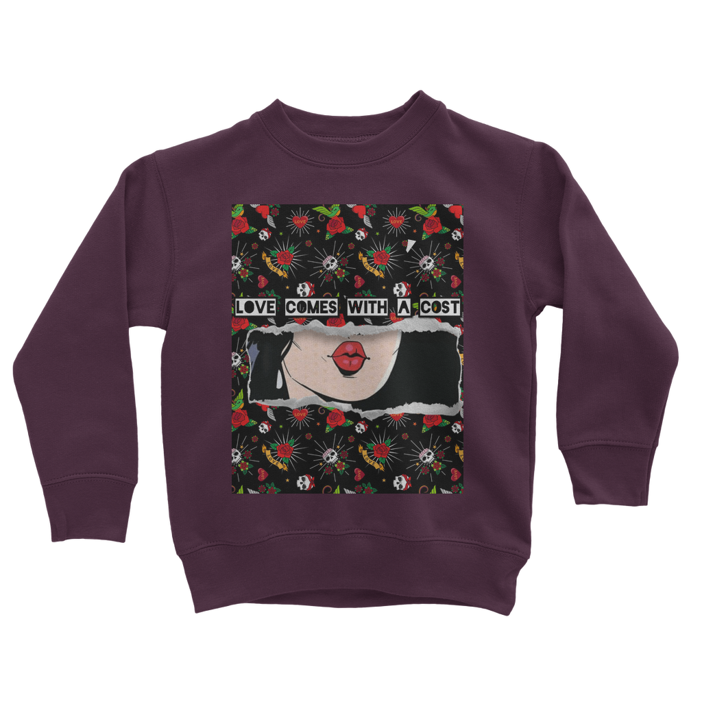 Love Cost Classic Kids Sweatshirt - IAKAM