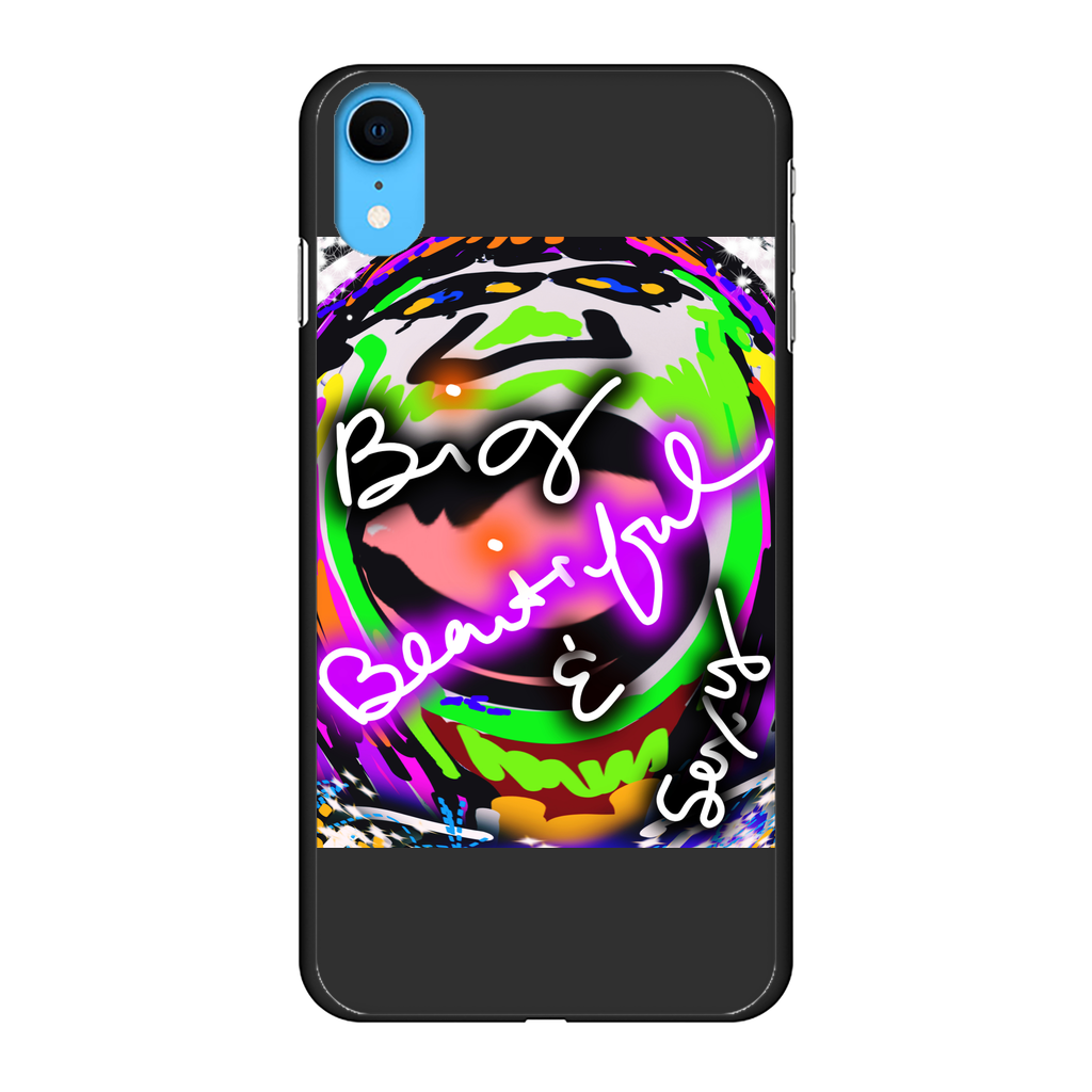 Bbs Back Printed Black Hard Phone Case - IAKAM