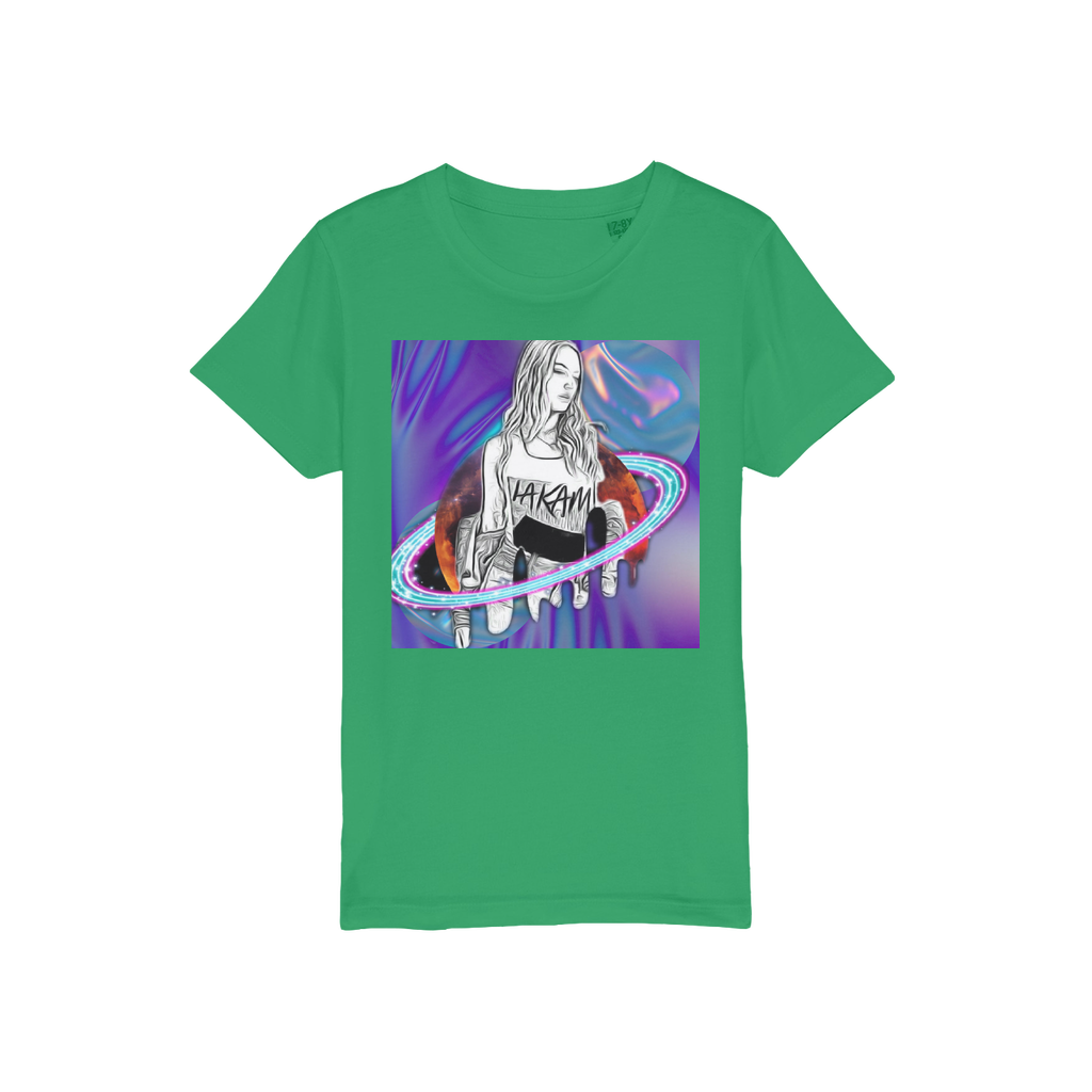 Outerspace3 Organic Jersey Kids T-Shirt - IAKAM