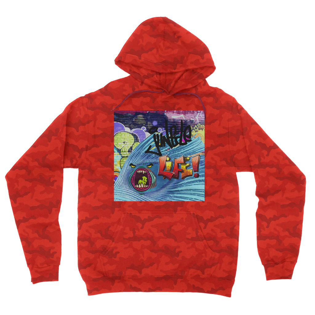 JUNGLE Camouflage Adult Hoodie - IAKAM