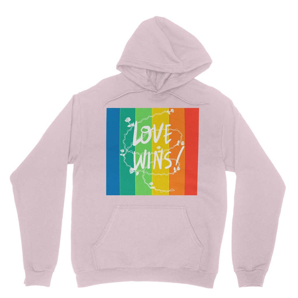 Love Wins Classic Adult Hoodie - IAKAM