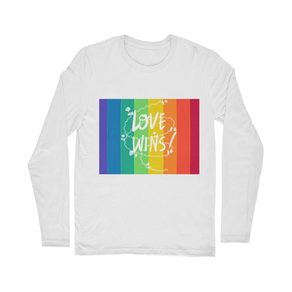 Love Wins Classic Long Sleeve T-Shirt - IAKAM