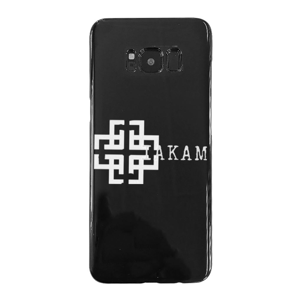 KAM S9 Back Printed Black Soft Phone Case - IAKAM