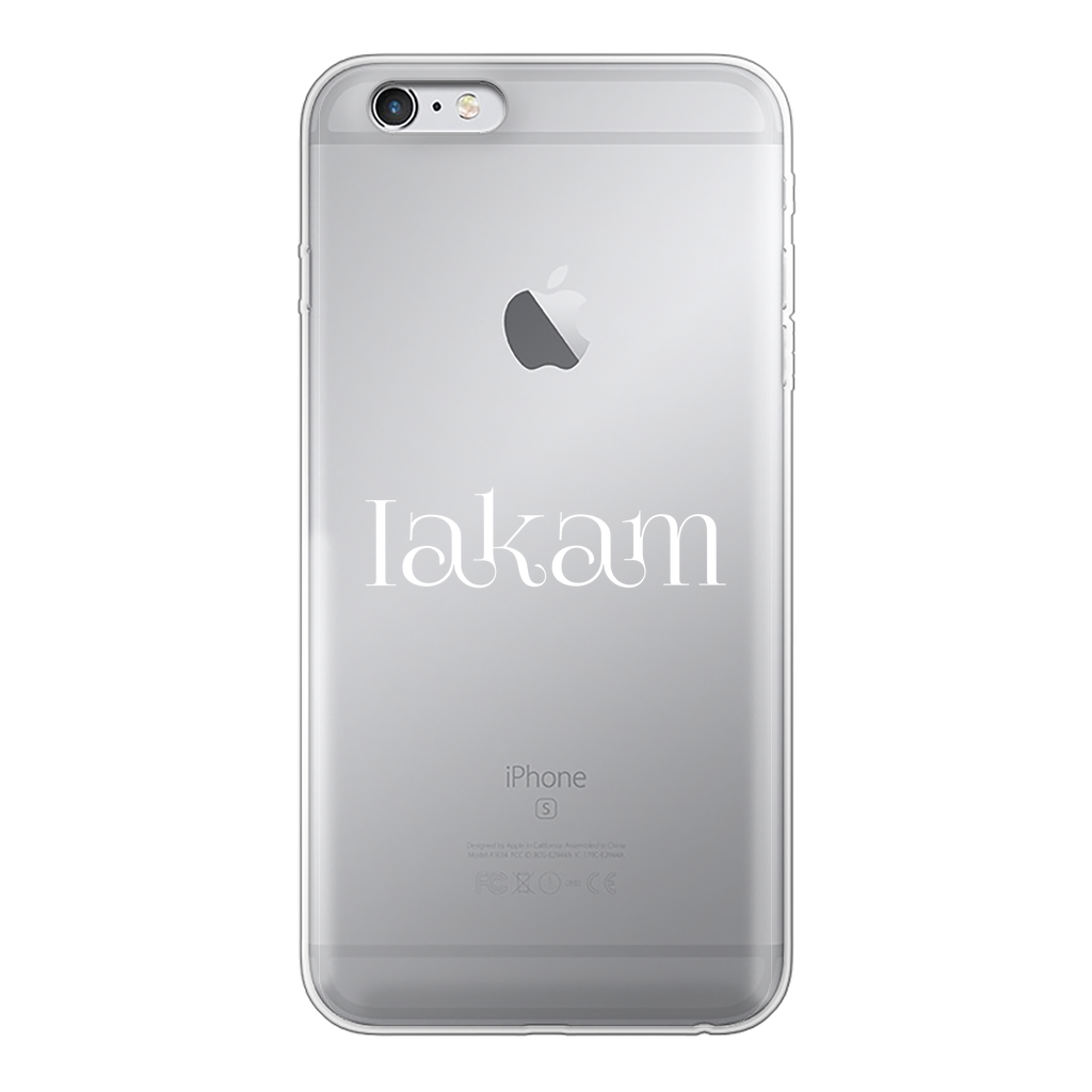 Iakam collec Back Printed Transparent Hard Phone Case - IAKAM