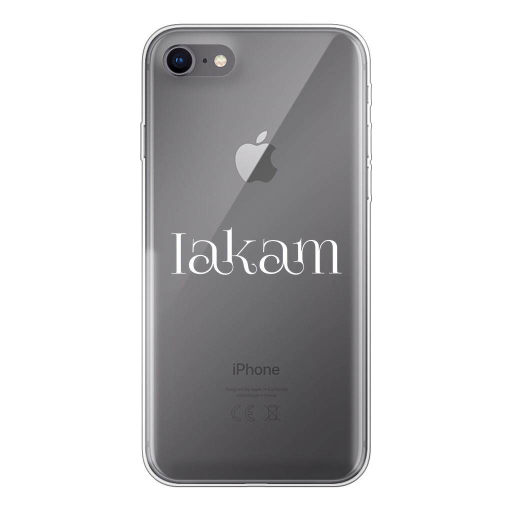 Iakam collec Back Printed Transparent Soft Phone Case - IAKAM