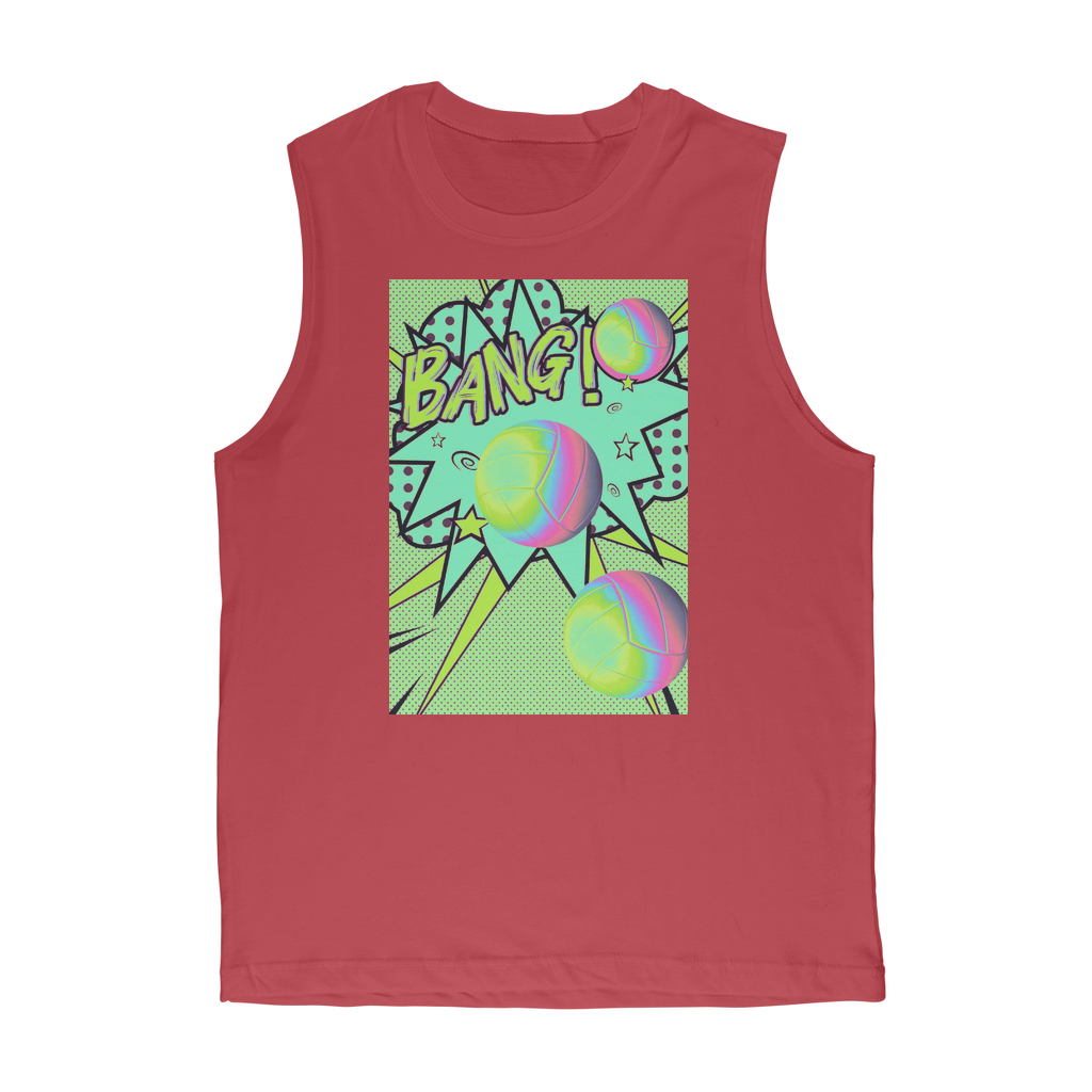 Volley Ball Premium Adult Muscle Top - IAKAM