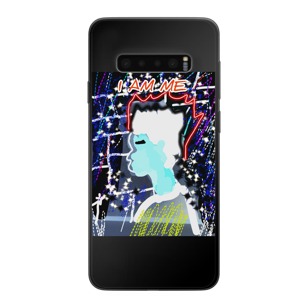 IME Back Printed Black Soft Phone Case - IAKAM