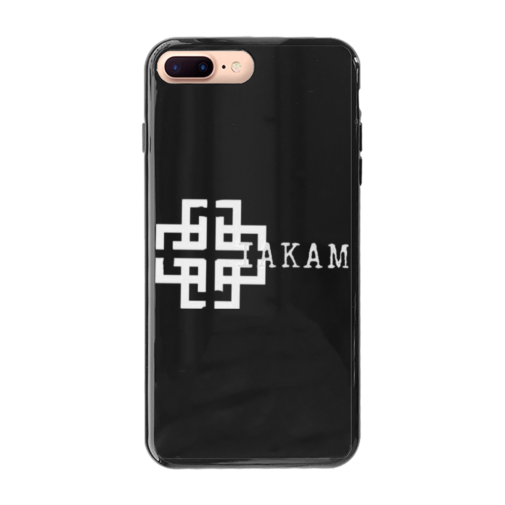 KAM S9 Back Printed Black Soft Phone Case - IAKAM