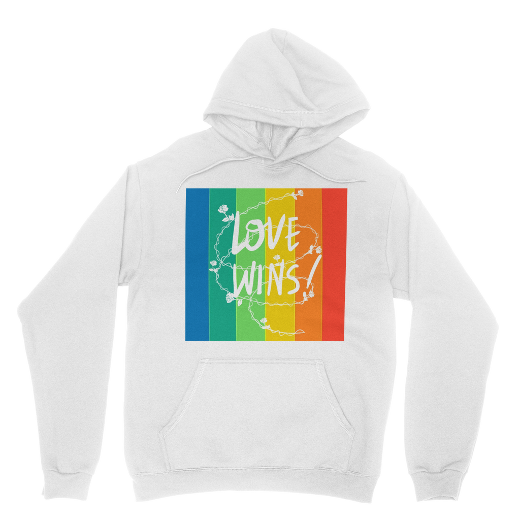 Love Wins Classic Adult Hoodie - IAKAM