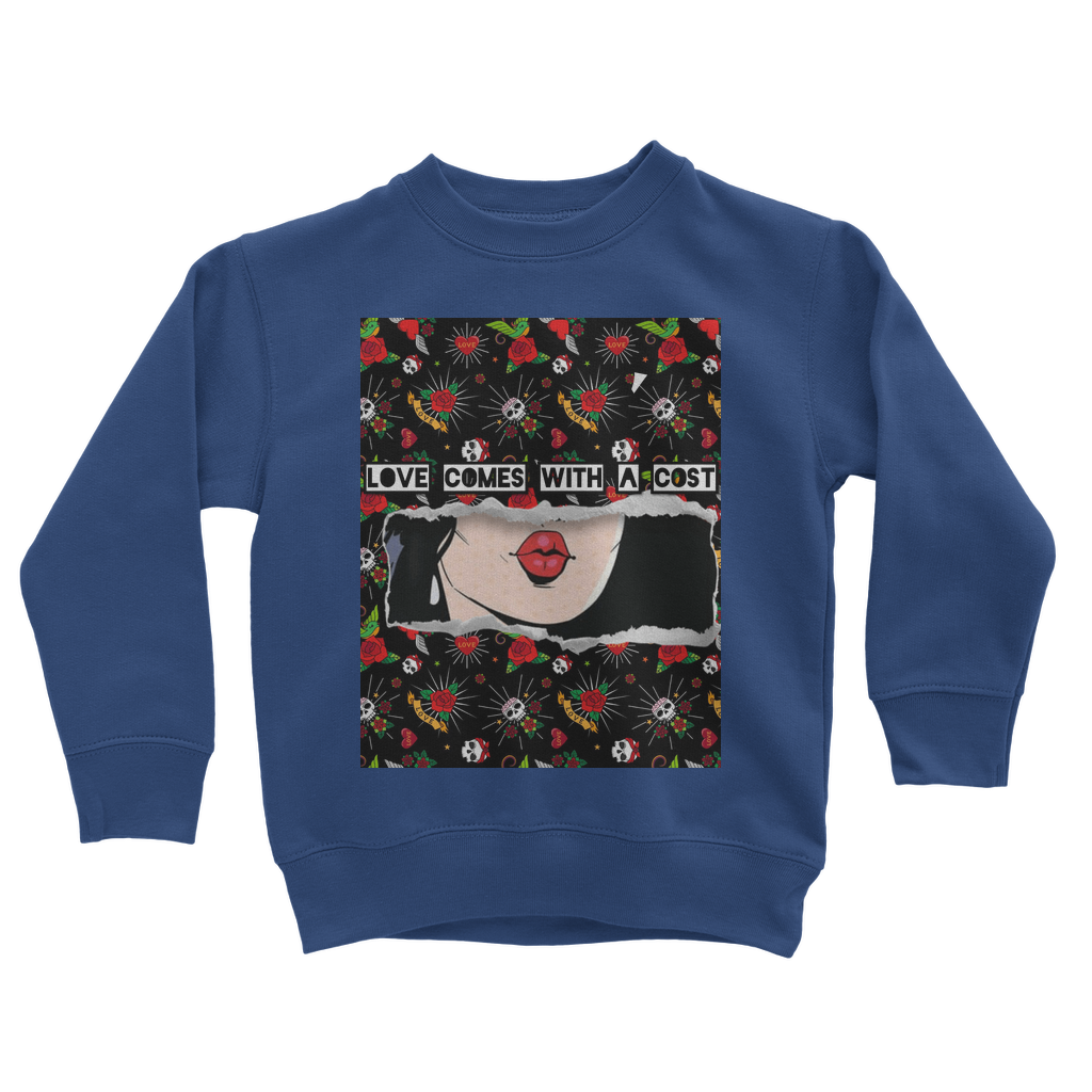 Love Cost Classic Kids Sweatshirt - IAKAM