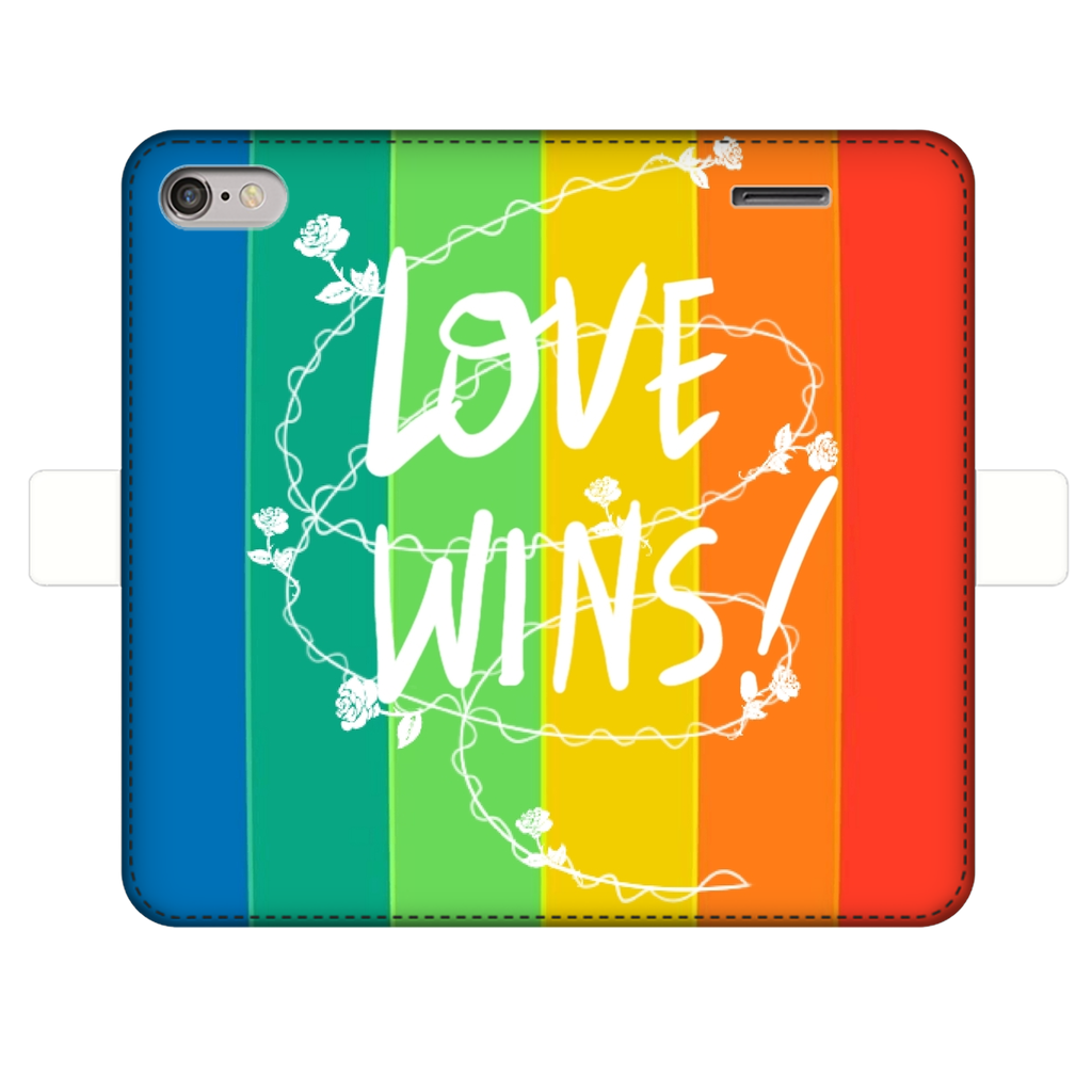 Love Wins Fully Printed Wallet Cases - IAKAM