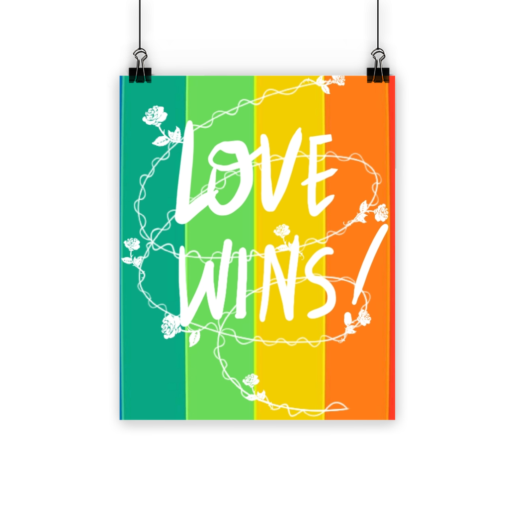 Love Wins Classic Poster - IAKAM