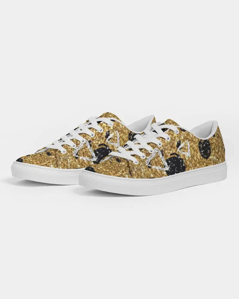 Realm Women's Faux-Leather Sneaker - IAKAM
