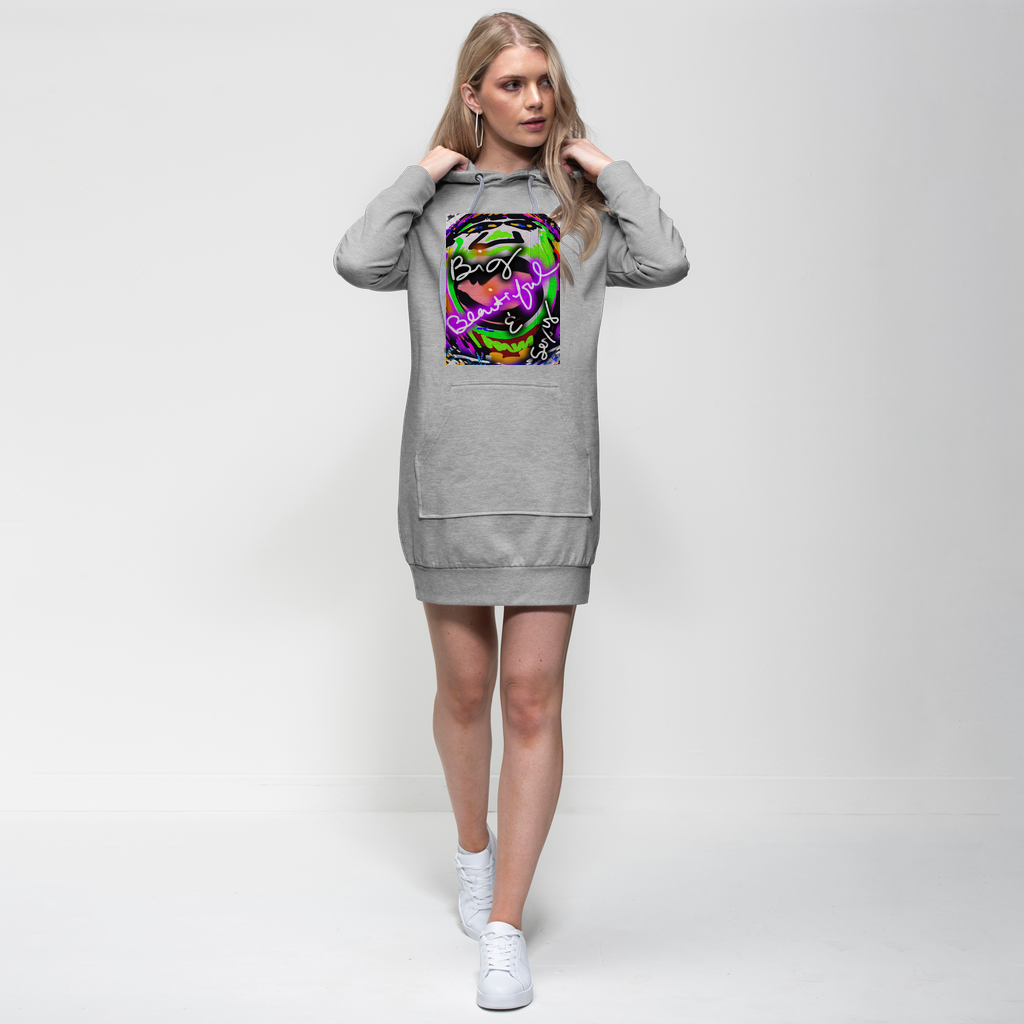 Bbs  Please Hoodie Dress - IAKAM