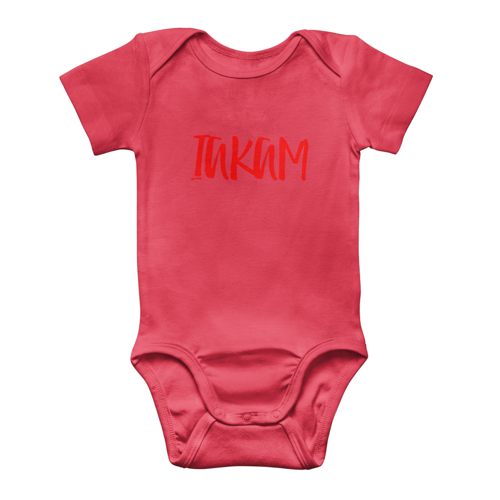 IAKAM Red Classic Baby Onesie Bodysuit - IAKAM