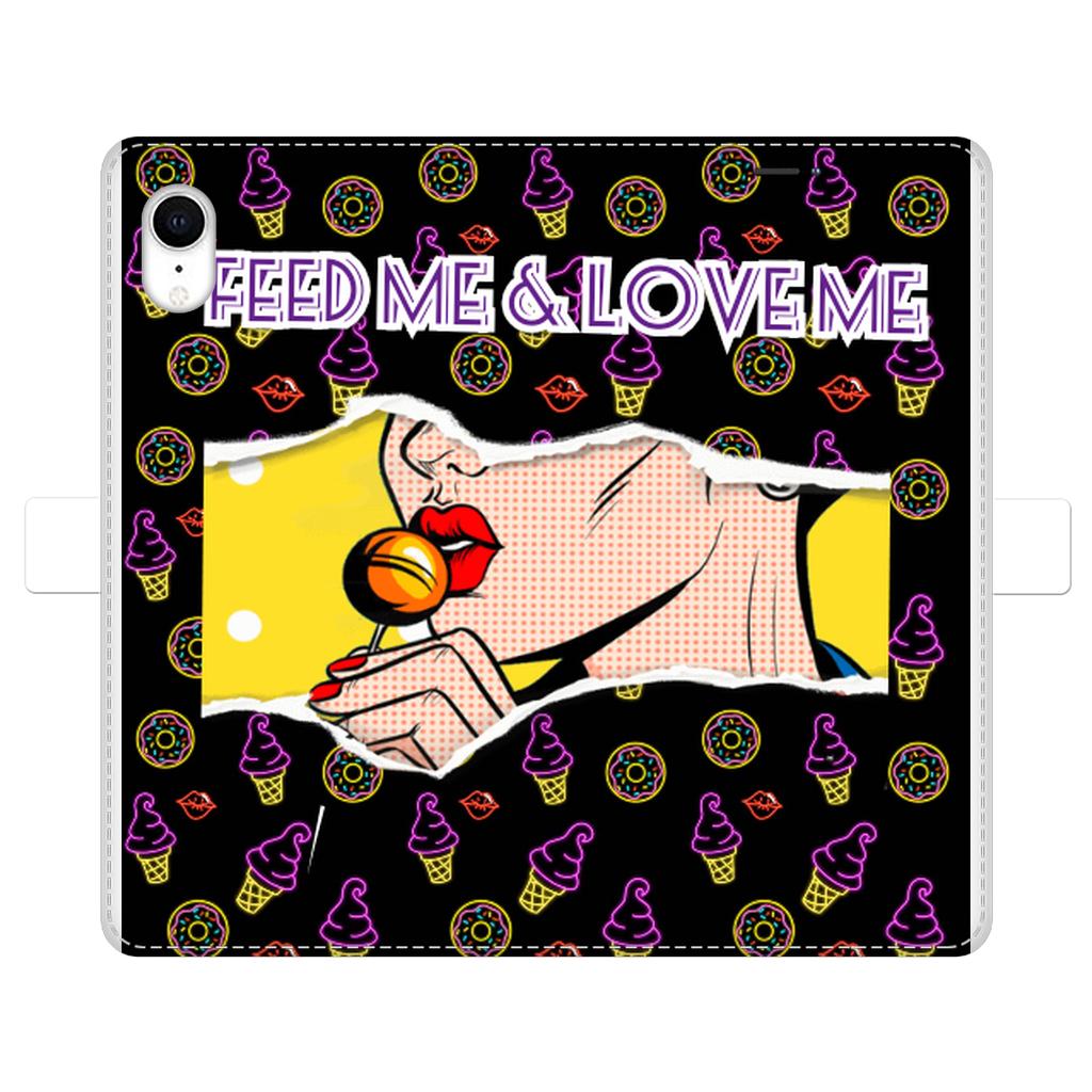 Feed Me Love Me Fully Printed Wallet Cases - IAKAM
