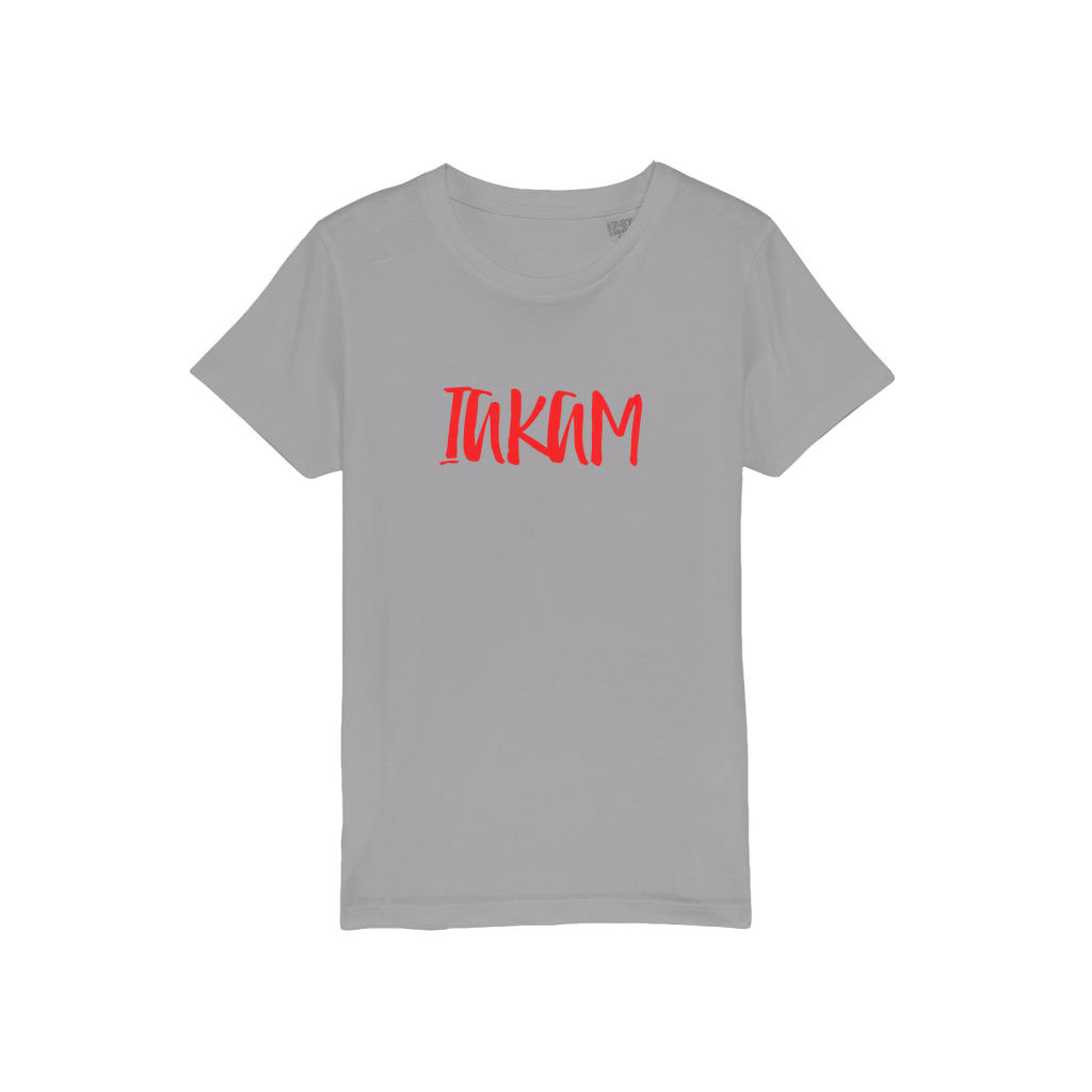 IAKAM Red Organic Jersey Kids T-Shirt - IAKAM