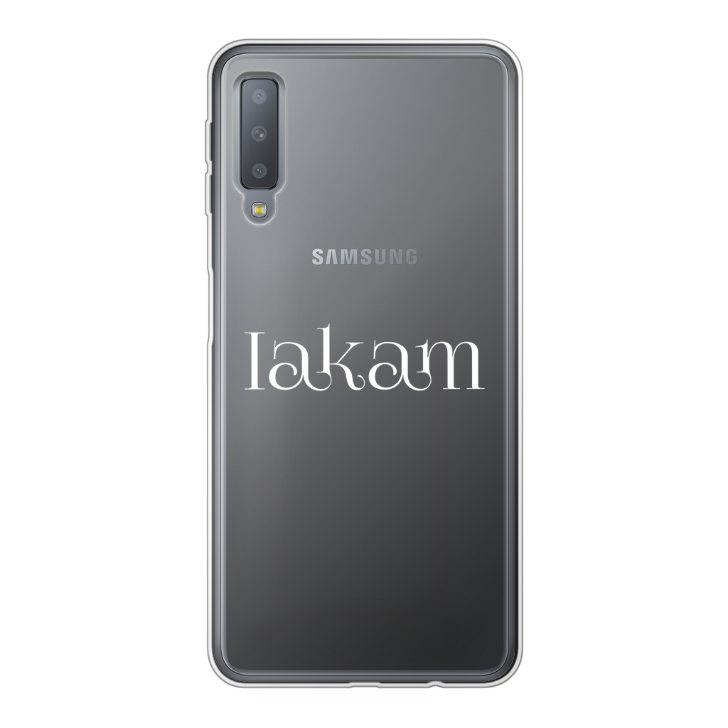 Iakam collec Back Printed Transparent Soft Phone Case - IAKAM