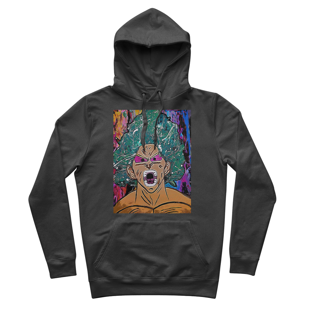 Green Saiyan Premium Adult Hoodie - IAKAM