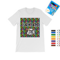 IAKAM DOG Kids & Adult Colouring T-Shirt