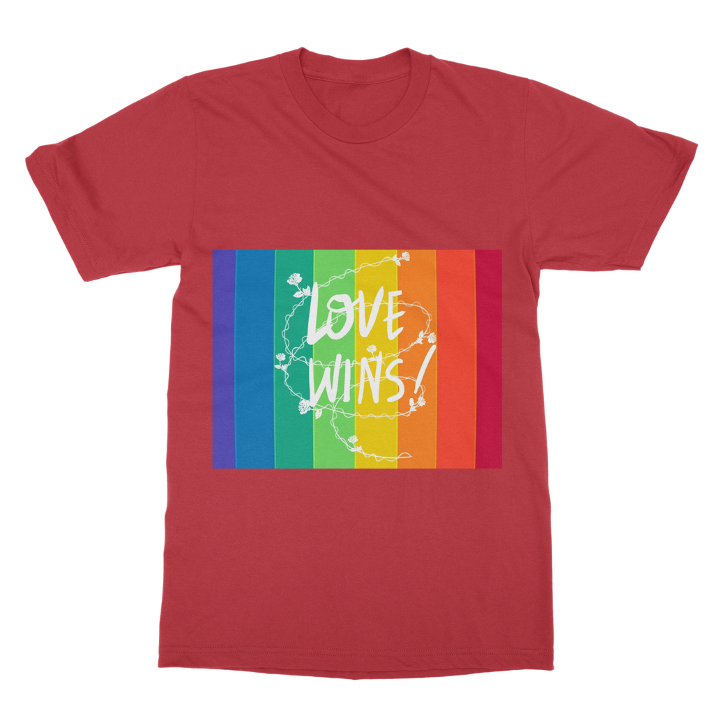 Love Wins T-Shirt Dress - IAKAM