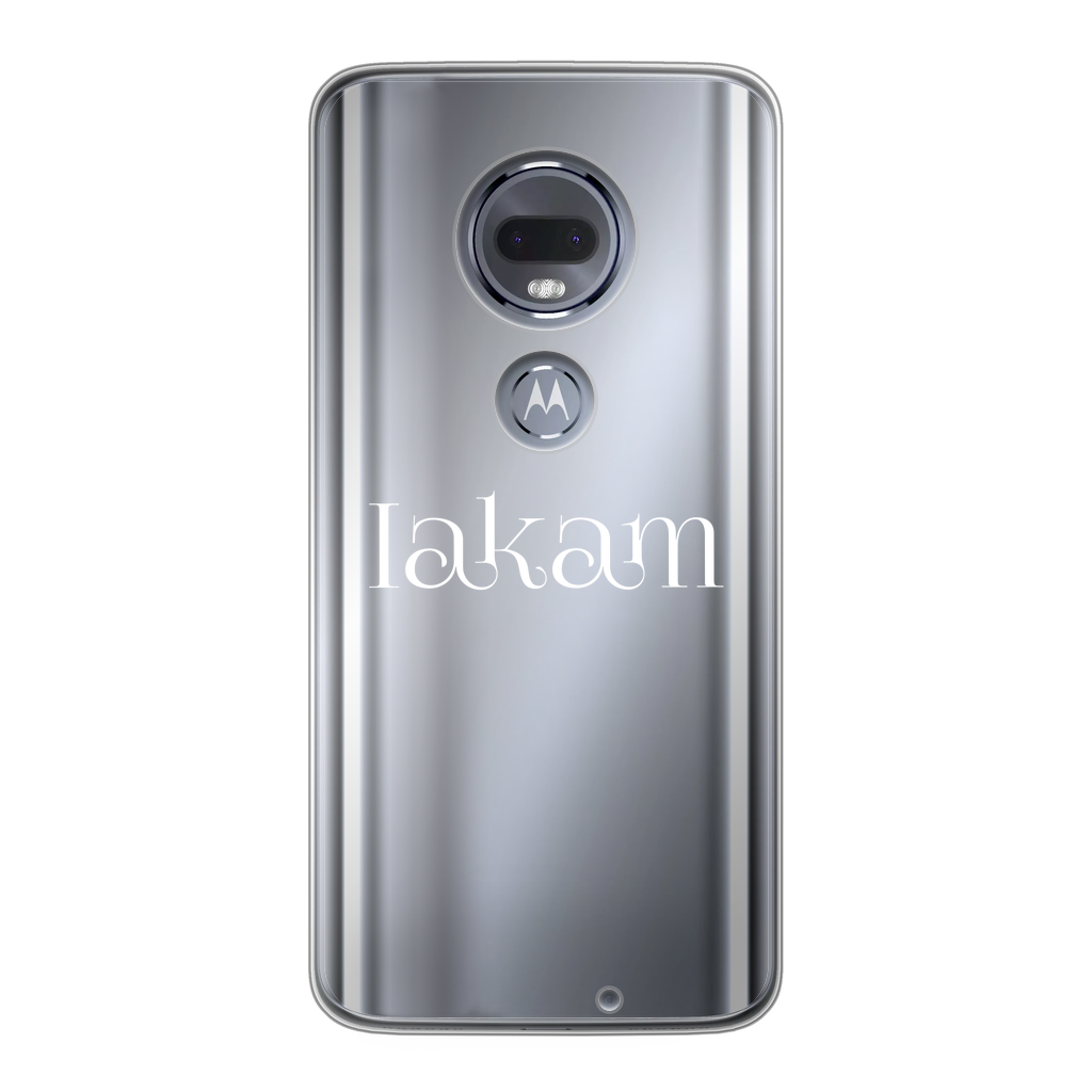 Iakam collec Back Printed Transparent Soft Phone Case - IAKAM