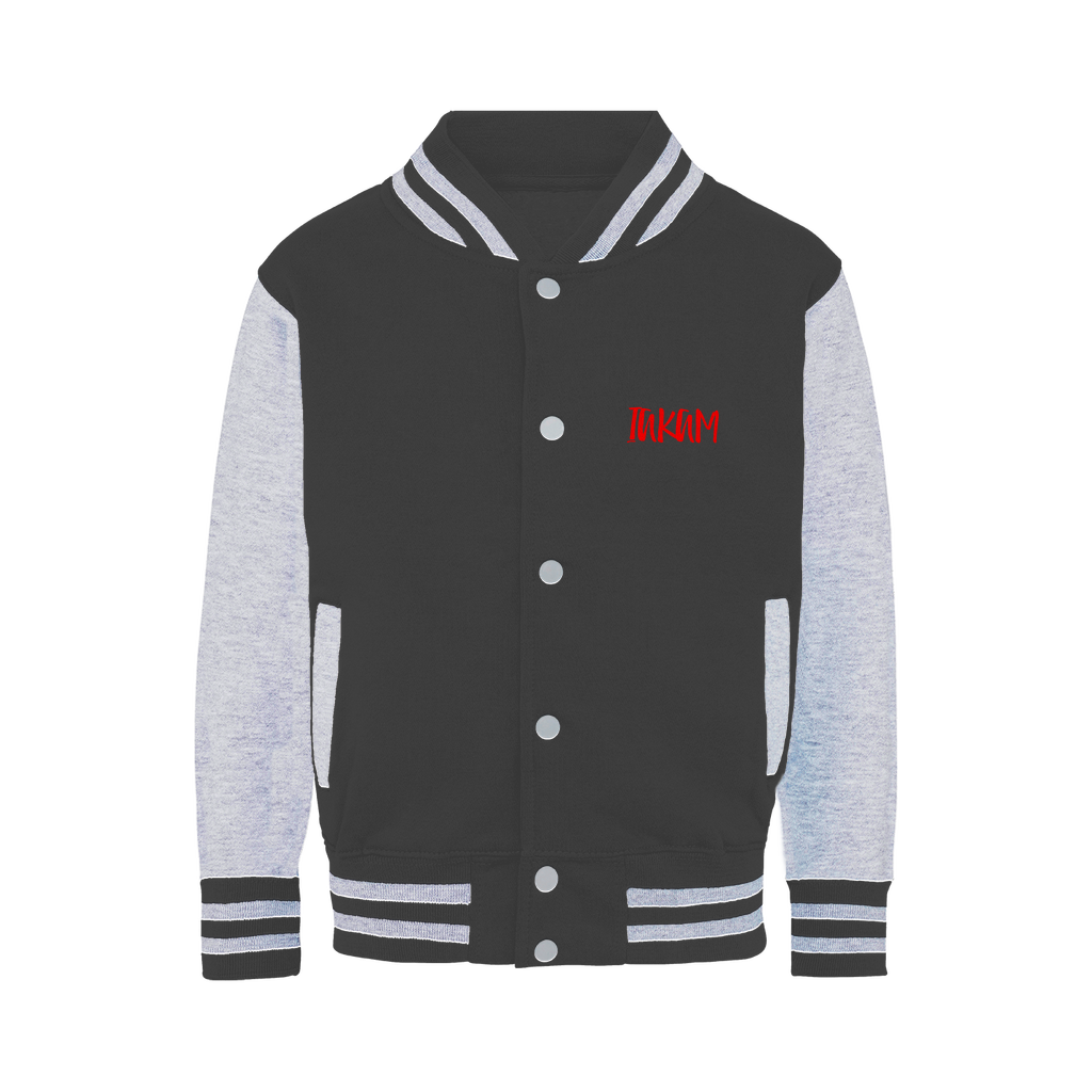 IAKAM Red Varsity Jacket - IAKAM