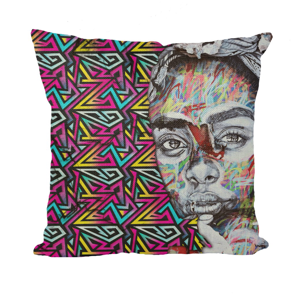 Beauty Throw Pillow Cover - IAKAM