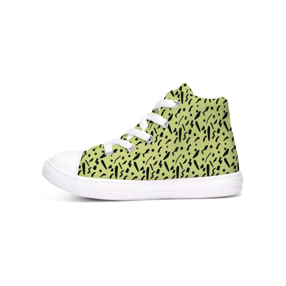 IAKAM Frog Kids Hightop Canvas Shoe - IAKAM